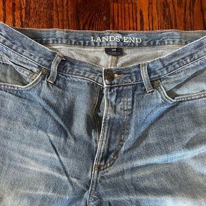 Lands' End Light Blue Denim Mens Jeans